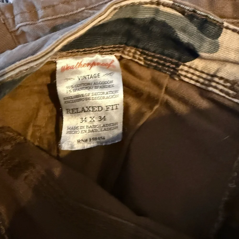 Weatherproof Vintage canvas pants - 34x34 - Picture 3 of 3